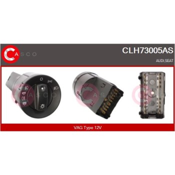 Interruptor, luz principal - CASCO CLH73005AS