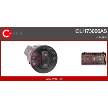 Interruptor, luz principal - CASCO CLH73006AS