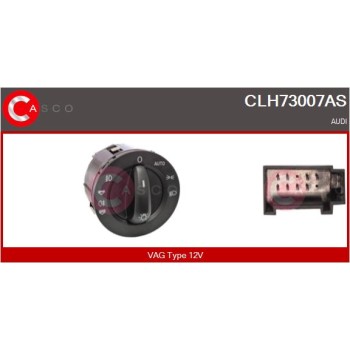 Interruptor, luz principal - CASCO CLH73007AS