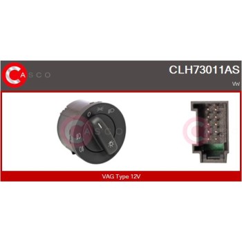 Interruptor, luz principal - CASCO CLH73011AS