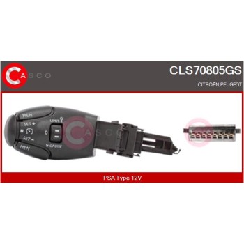 Interruptor de control, regulador de velocidad - CASCO CLS70805GS