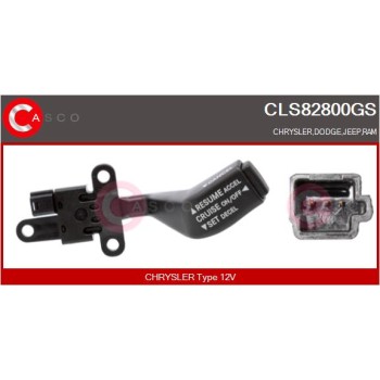 Interruptor de control, regulador de velocidad - CASCO CLS82800GS