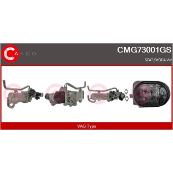 Módulo EGR - CASCO CMG73001GS