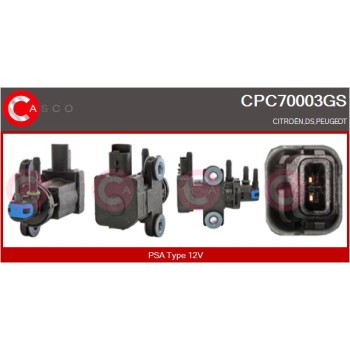 Transductor de presión, control de gases de escape - CASCO CPC70003GS