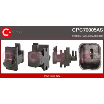 Transductor de presión, control de gases de escape - CASCO CPC70005AS