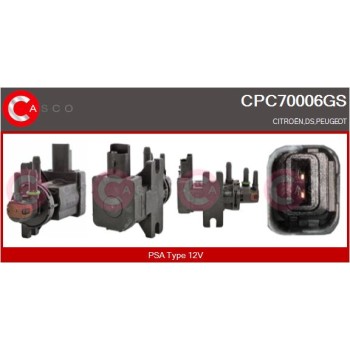 Transductor de presión, control de gases de escape - CASCO CPC70006GS