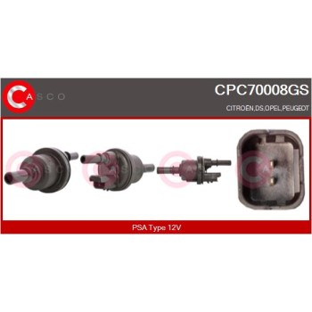 Transductor de presión, control de gases de escape - CASCO CPC70008GS