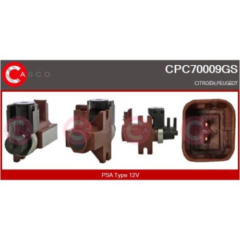 Transductor de presión, control de gases de escape - CASCO CPC70009GS