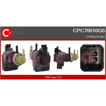 Transductor de presión, control de gases de escape - CASCO CPC70010GS