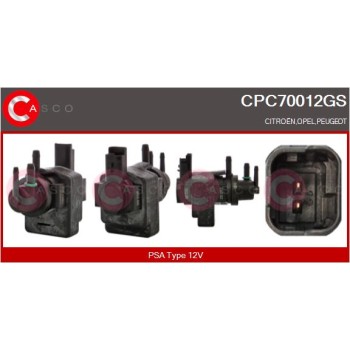 Transductor de presión, control de gases de escape - CASCO CPC70012GS