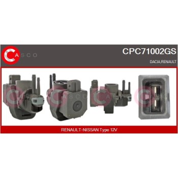 Transductor de presión, control de gases de escape - CASCO CPC71002GS