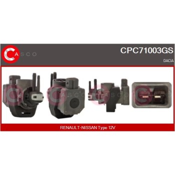 Transductor de presión, control de gases de escape - CASCO CPC71003GS