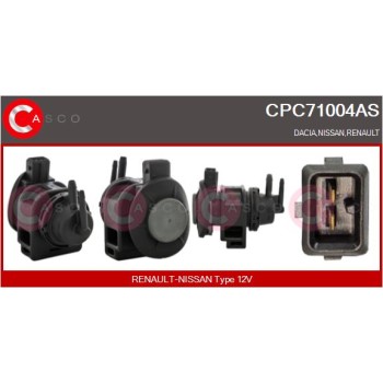 Transductor de presión, control de gases de escape - CASCO CPC71004AS