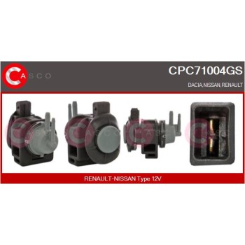 Transductor de presión, control de gases de escape - CASCO CPC71004GS