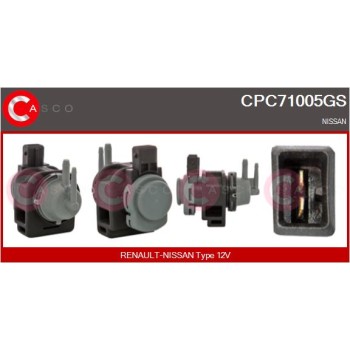 Transductor de presión, control de gases de escape - CASCO CPC71005GS