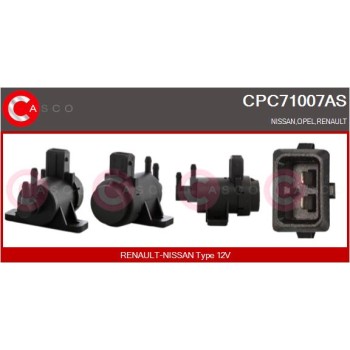 Transductor de presión, control de gases de escape - CASCO CPC71007AS