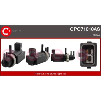 Transductor de presión, control de gases de escape - CASCO CPC71010AS