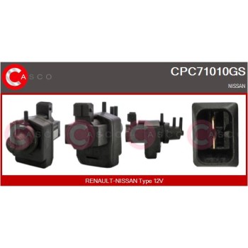 Transductor de presión, control de gases de escape - CASCO CPC71010GS