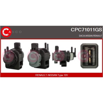 Transductor de presión, control de gases de escape - CASCO CPC71011GS