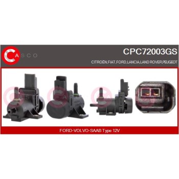 Transductor de presión, control de gases de escape - CASCO CPC72003GS