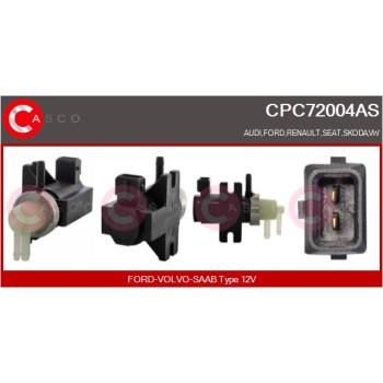 Transductor de presión, control de gases de escape - CASCO CPC72004AS