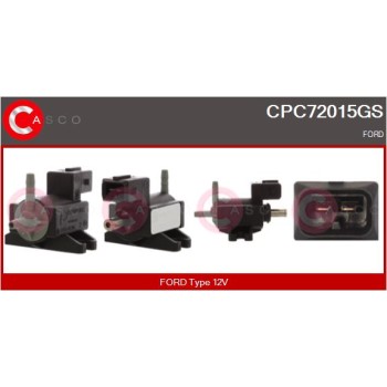 Transductor de presión, control de gases de escape - CASCO CPC72015GS
