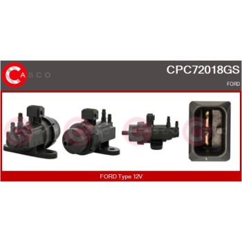 Transductor de presión, control de gases de escape - CASCO CPC72018GS
