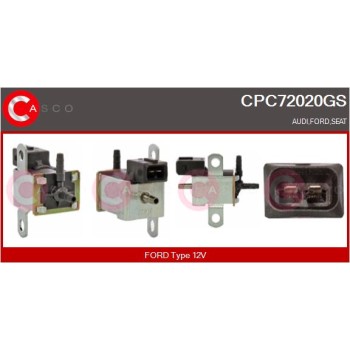 Transductor de presión, control de gases de escape - CASCO CPC72020GS