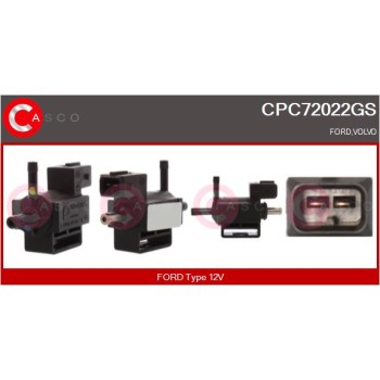 Transductor de presión, control de gases de escape - CASCO CPC72022GS