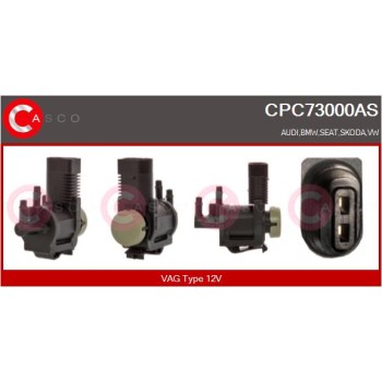 Transductor de presión, control de gases de escape - CASCO CPC73000AS