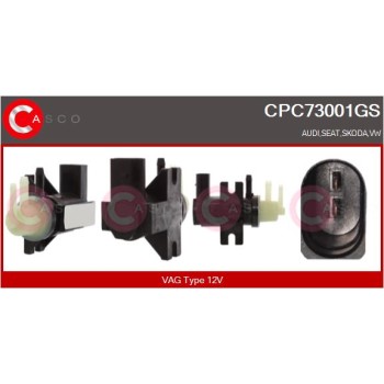 Transductor de presión, control de gases de escape - CASCO CPC73001GS