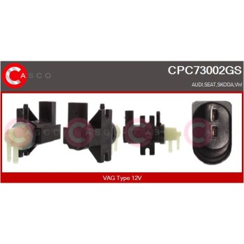 Transductor de presión, control de gases de escape - CASCO CPC73002GS