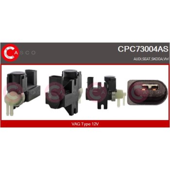 Transductor de presión, control de gases de escape - CASCO CPC73004AS