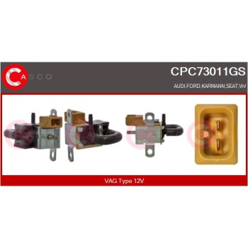 Transductor de presión, control de gases de escape - CASCO CPC73011GS