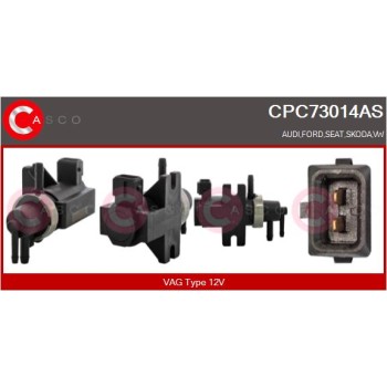 Transductor de presión, control de gases de escape - CASCO CPC73014AS