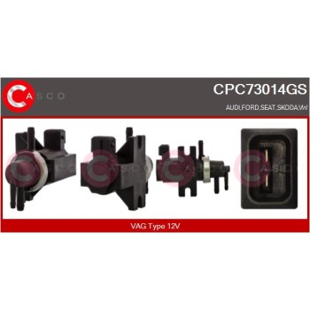 Transductor de presión, control de gases de escape - CASCO CPC73014GS