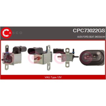 Transductor de presión, control de gases de escape - CASCO CPC73022GS