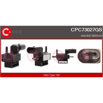 Transductor de presión, control de gases de escape - CASCO CPC73027GS