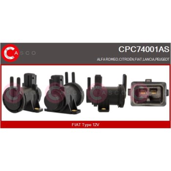 Transductor de presión, control de gases de escape - CASCO CPC74001AS