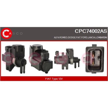 Transductor de presión, control de gases de escape - CASCO CPC74002AS