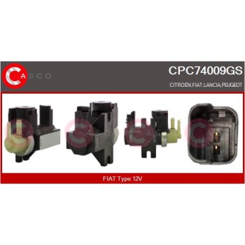 Transductor de presión, control de gases de escape - CASCO CPC74009GS