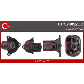 Válvula aire inversión, turbocompresor - CASCO CPC74022GS