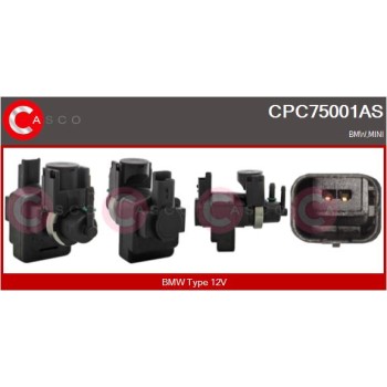 Transductor de presión, control de gases de escape - CASCO CPC75001AS