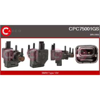Transductor de presión, control de gases de escape - CASCO CPC75001GS