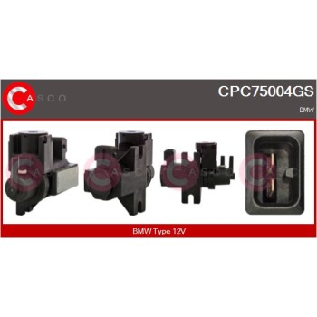 Transductor de presión, control de gases de escape - CASCO CPC75004GS