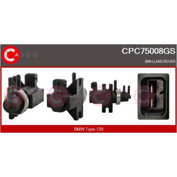 Transductor de presión, control de gases de escape - CASCO CPC75008GS