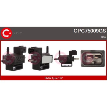 Transductor de presión, control de gases de escape - CASCO CPC75009GS