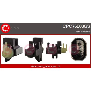 Transductor de presión, control de gases de escape - CASCO CPC76003GS