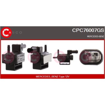 Transductor de presión, control de gases de escape - CASCO CPC76007GS