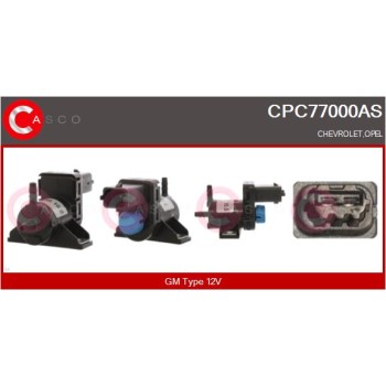 Transductor de presión, control de gases de escape - CASCO CPC77000AS